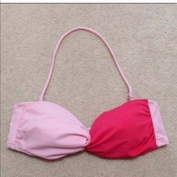 Victoria’s Secret Pink Swim ColorBlock Top Medium - Picture 1 of 4
